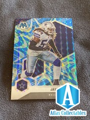 2021 Panini Mosaic Football Jaylon Smith Reactive Blue PRIZM #65 Cowboys